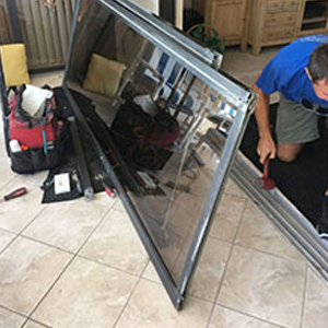 sliding glass door frame repair Land O' Lakes